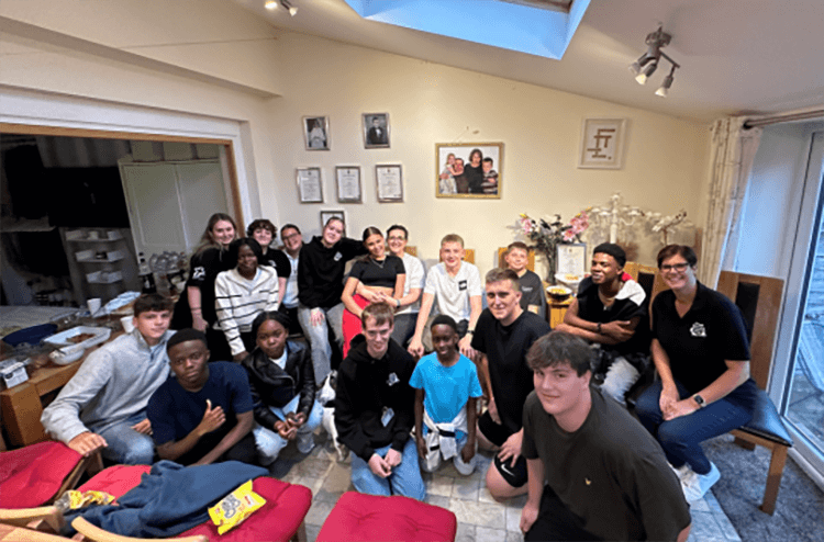 Young members of the Bristol Citadel Salvation Army Church taking on the Great Bristol 10k.